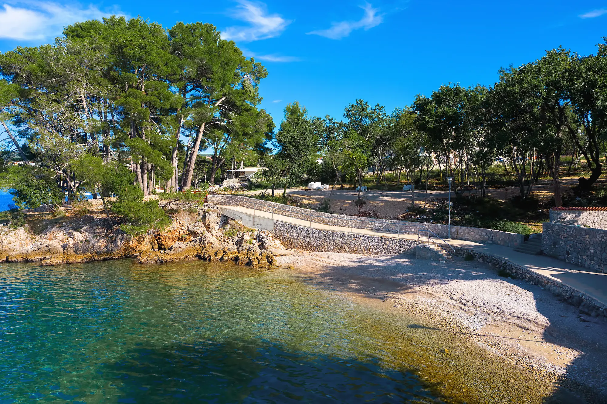 Plaže, Otk Krk i Malnska