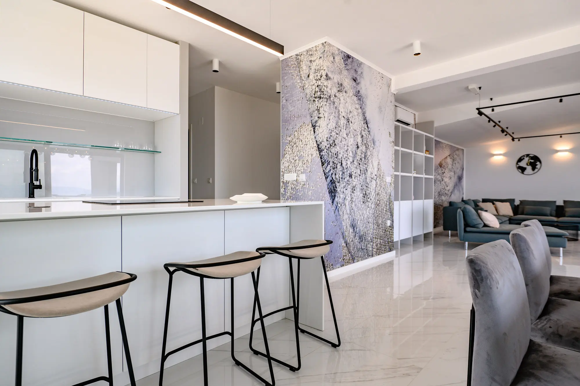 Kuhinja - Mia Penthouse, Malinska