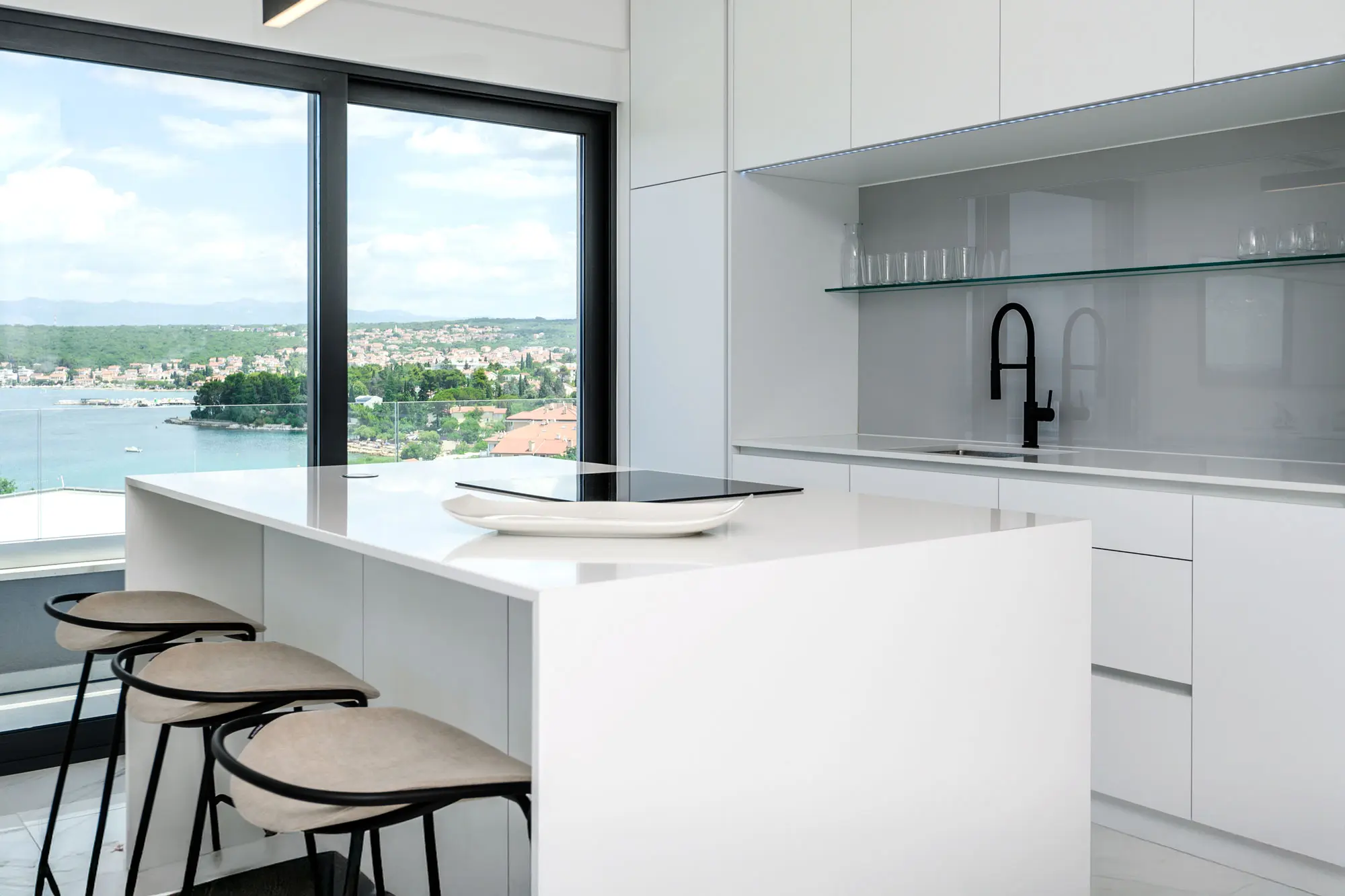 Penthouse Mia, Malinska - Potpuno opremljena kuhinja